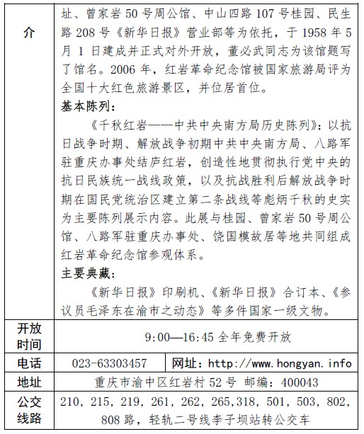 重庆红岩革命历史博物馆